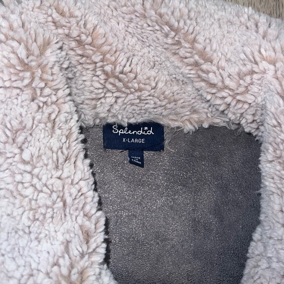 Splendid Fuax Fur Motto Jacket - Picture 4 of 4